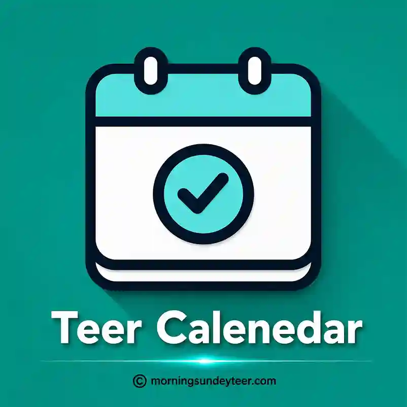 Morning Sunday teer Calendar