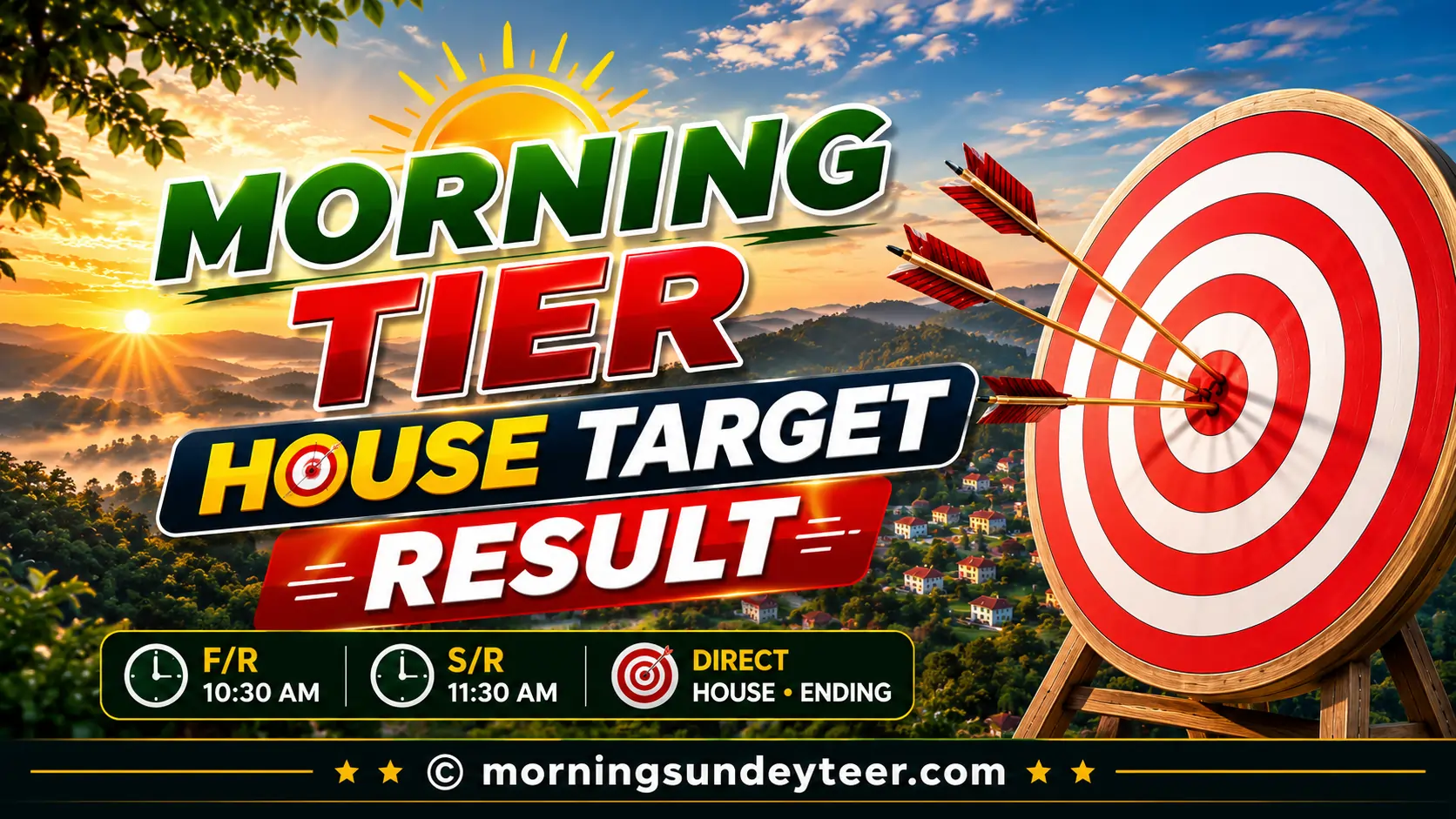 Morning Sundey Teer House Target Voting